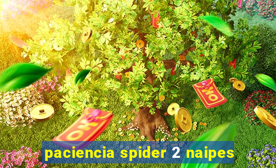 paciencia spider 2 naipes